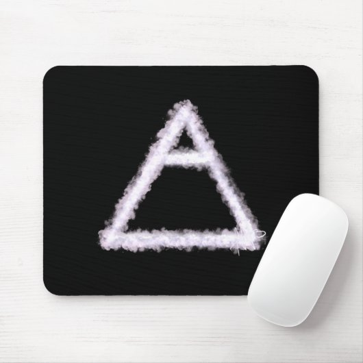 Alchemy-Symbol für Breezy Air Element Mousepad (Mit Mouse)