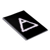 Alchemy-Symbol für Breezy Air Element Notizblock (Rechte Seite)