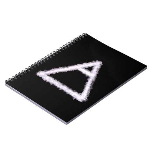 Alchemy-Symbol für Breezy Air Element Notizblock (Linke Seite)