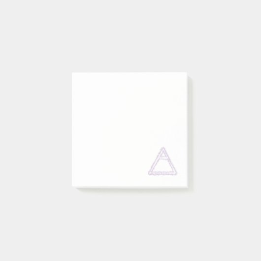 Alchemy-Symbol für Breezy Air Element Post-it Klebezettel (Vorderseite)