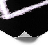 Alchemy-Symbol für Breezy Air Element Poster (Ecke)