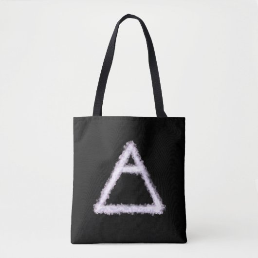 Alchemy-Symbol für Breezy Air Element Tasche (Vorderseite)