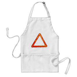 Alchemy-Symbol für das Blazing-Feuerelement Schürze