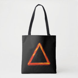 Alchemy-Symbol für das Blazing-Feuerelement Tasche