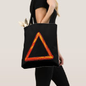 Alchemy-Symbol für das Blazing-Feuerelement Tasche (Von Nahem)