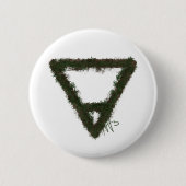 Alchemy-Symbol für Rocky Earth-Element Button (Vorderseite)