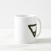 Alchemy-Symbol für Rocky Earth-Element Kaffeetasse (VorderseiteRechts)