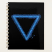 Alchemy-Symbol für Wavy Water Element Planer (Vorderseite)