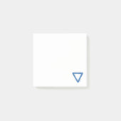 Alchemy-Symbol für Wavy Water Element Post-it Klebezettel (Vorderseite)