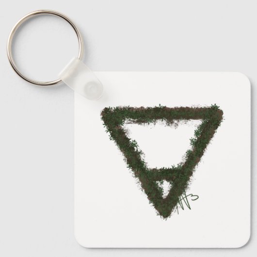 Alchemy-Symbol-Metal Schlüsselanhänger (Vorderseite)