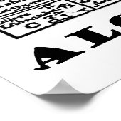 Alchemy Table Poster (Ecke)