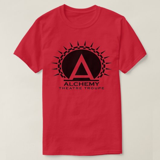 Alchemy Theater Troupe Raglan Baseball T-Shirt (Design vorne)