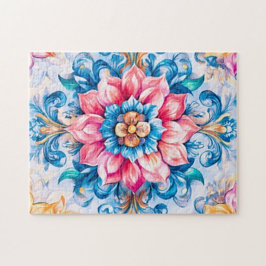 Alchemy & Transformation Jung Inspiriert Mandala Puzzle (Horizontal)