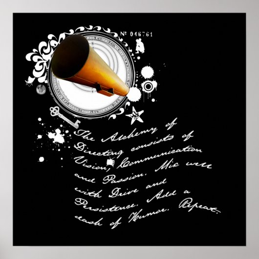 Alchimie der Direktion Poster (Vorne)