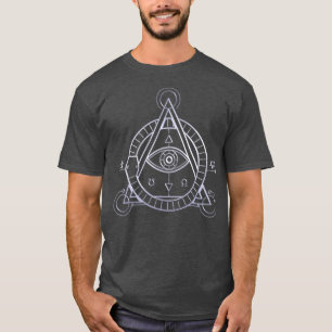 Alchimie der Heiligen Geometrie - alte Symbole T-Shirt