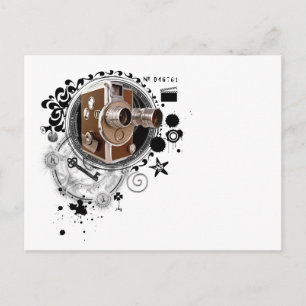 Alchimie des Filmbilds Postkarte