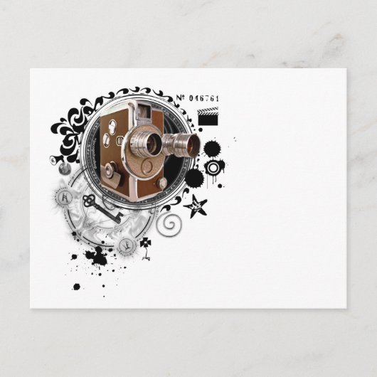 Alchimie des Filmbilds Postkarte (Vorderseite)