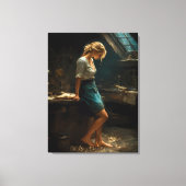 Alchimie des Schweigens Leinwanddruck (Vorderseite)