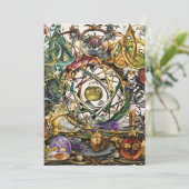 Alchimie des Superbewusstseins Dankeskarte (Stehend Vorderseite)