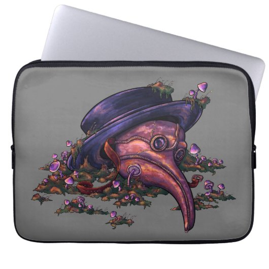 Alchimie des Verfalls Laptopschutzhülle (Vorderseite)