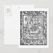 Alchimie-Historie Postkarte (Vorne/Hinten)