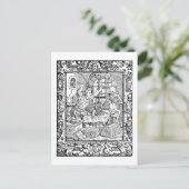 Alchimie-Historie Postkarte (Stehend Vorderseite)