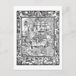 Alchimie-Historie Postkarte