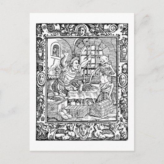 Alchimie-Historie Postkarte (Vorderseite)