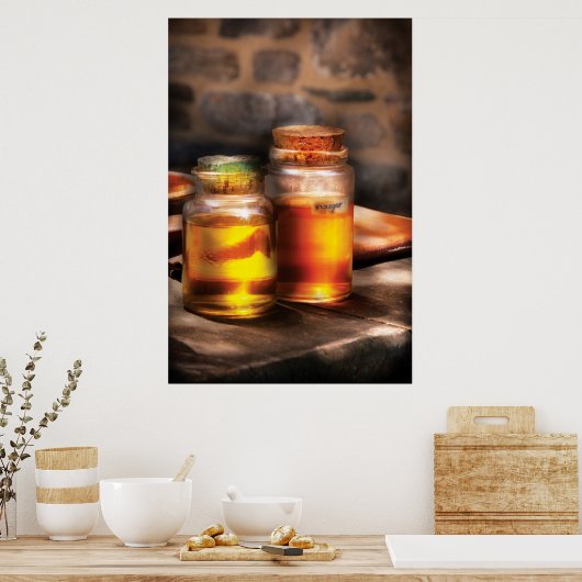 Alchimie leicht gemacht poster (Küche)