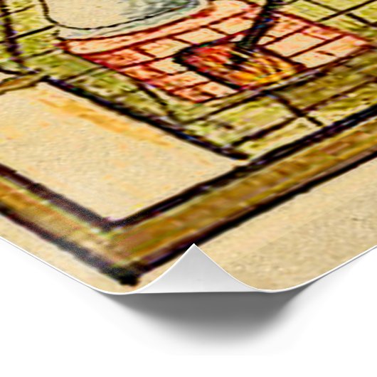 Alchimie Master und Auszubildende Perfekt Poster (Ecke)