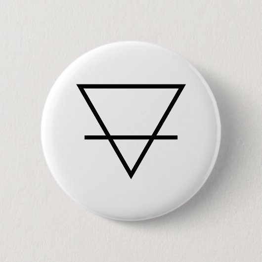 Alchimieerdsymbol Button (Vorderseite)