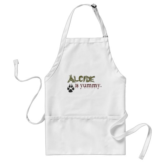 Alcide ist Yummy. Schürze (Vorne)