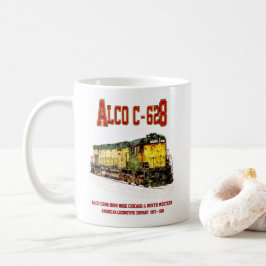 Alco C-628 aka Alco Century 628 Diesel Lokomotive Kaffeetasse