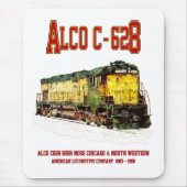 Alco C-628 aka Alco Century 628 Diesel Lokomotive Mousepad (Vorne)
