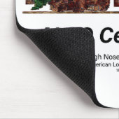 Alco C-628 aka Alco Century 628 Diesel Lokomotive Mousepad (Ecke)