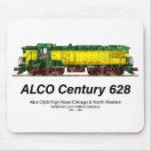 Alco C-628 aka Alco Century 628 Diesel Lokomotive Mousepad (Vorne)
