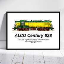 Alco C-628 aka Alco Century 628 Diesel Lokomotive