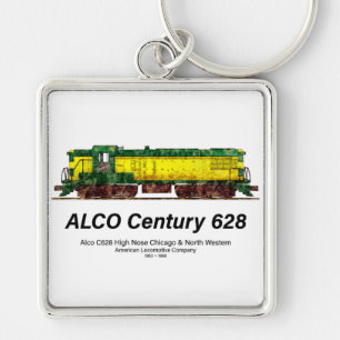 Alco C-628 aka Alco Century 628 Diesellokomotive Schlüsselanhänger