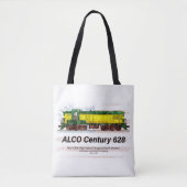 Alco C-628 Diesel Locomotive und amerikanische Fla Tasche (Vorderseite)