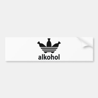 alcohol/alkohol autoaufkleber