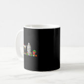 Alcohol &amp; Tails Christmas &amp; Shaker Holiday Kaffeetasse (Vorderseite Links)