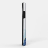 Alcohol blue ink iPhone Case (Hinten/Rechts)