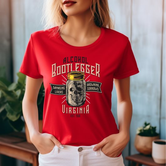 Alcohol Bootlegger Virginia T - Shirt
