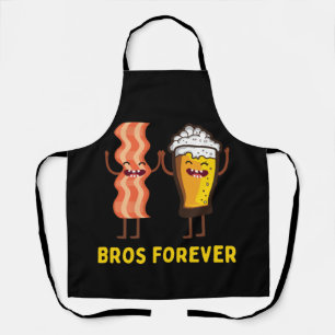 Alcohol Bros Forever Beer Bacon Food Geschenke Schürze
