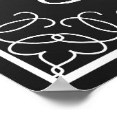 Alcohol HANGOVER Bar signe Hochzeitsstiftung Poster (Ecke)