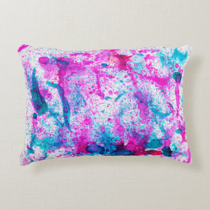 Alcohol Ink Art. Abstrakte Malerei. Alkoholtink ba Dekokissen