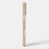 Alcohol Ink Glitter Monogrammed Case- Mate iPhone Case-Mate iPhone Hülle (Rückseite / Rechts)