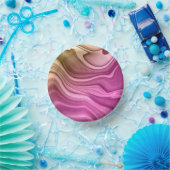 Alcohol Ink Set Aurora Digital Paper-40817 Pappteller (Party)