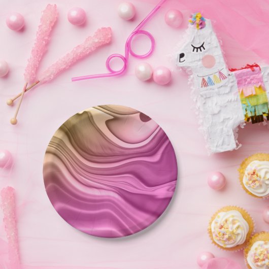 Alcohol Ink Set Aurora Digital Paper-40817 Pappteller (Party)