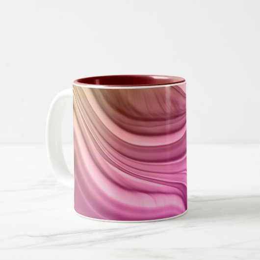 Alcohol Ink Set Aurora Digital Paper-40817 Zweifarbige Tasse (Vorderseite Links)